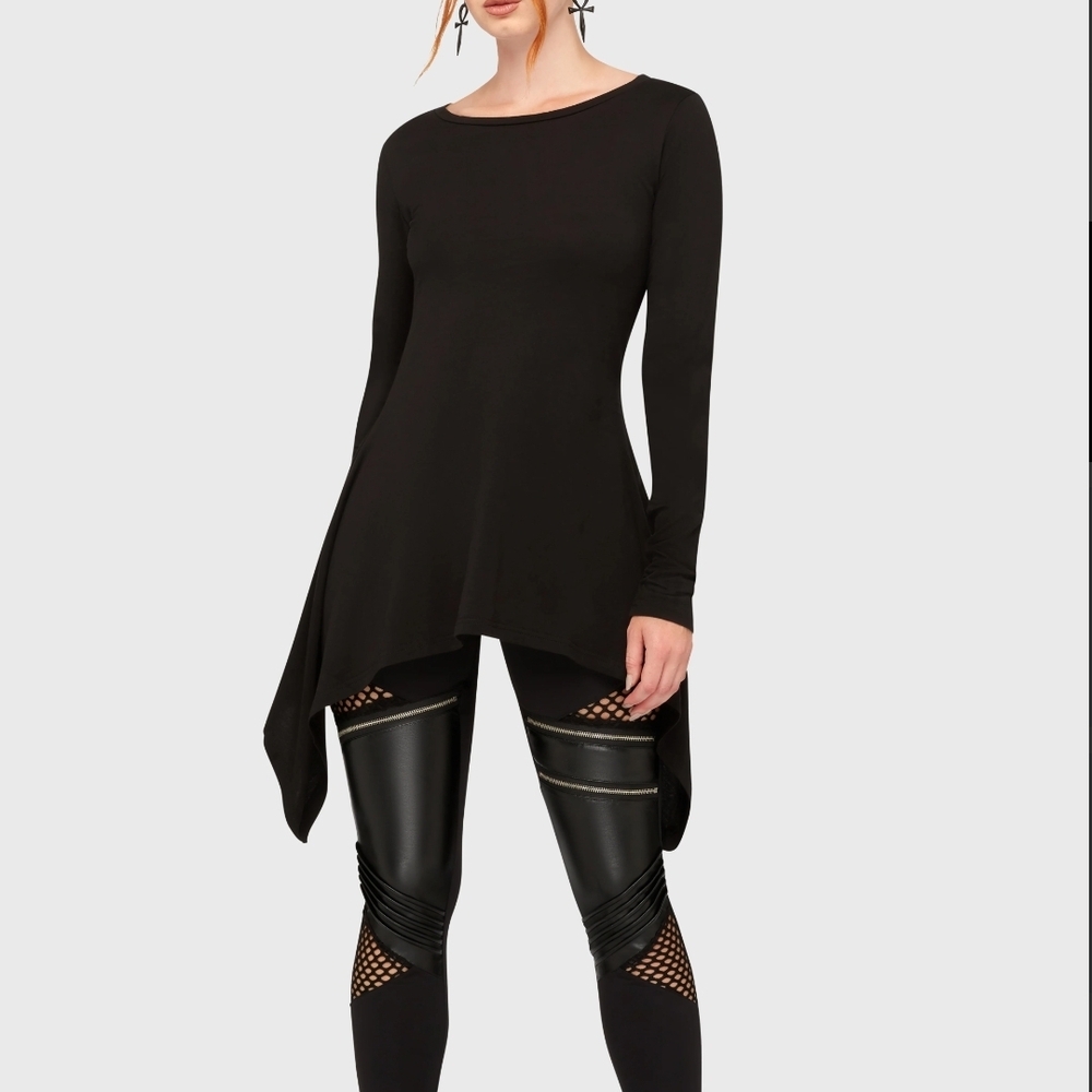 Killstar Black Long Sleeve Top